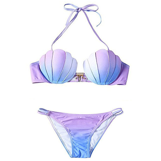 Cute Everyday Outfits, Outfit Inspo Casual Gradient Mermaid Bikini