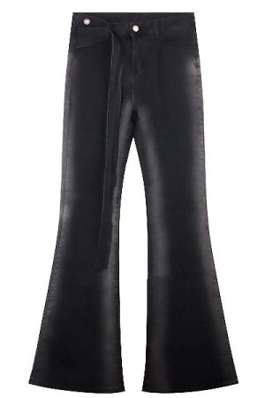 Cute Everyday Outfits, Outfit Inspo Casual Gradient Skinny Flare Jeans