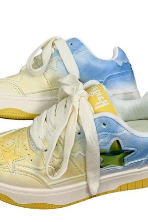 Cute Everyday Outfits, Outfit Inspo Casual Gradient Star Aesthetic Sneakers