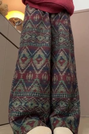 Cute Everyday Outfits, Outfit Inspo Casual Grandma Aesthetic Patterned Pants