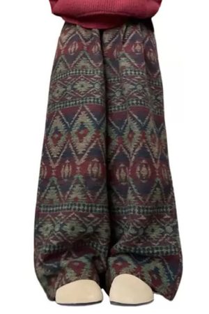 Cute Everyday Outfits, Outfit Inspo Casual Grandma Aesthetic Patterned Pants