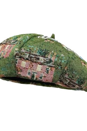 Cute Everyday Outfits, Outfit Inspo Casual Grandma's House Beret Hat