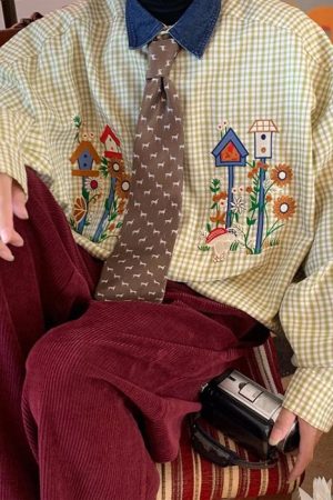 Cute Everyday Outfits, Outfit Inspo Casual Grandma's House Long Sleeve Shirt