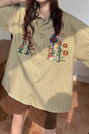 Cute Everyday Outfits, Outfit Inspo Casual Grandma's House Plaid Shirt