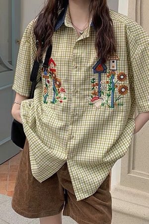 Cute Everyday Outfits, Outfit Inspo Casual Grandma's House Plaid Shirt