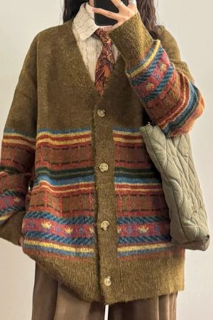 Cute Everyday Outfits, Outfit Inspo Casual Grandpa Aesthetic Oversized Cardigan