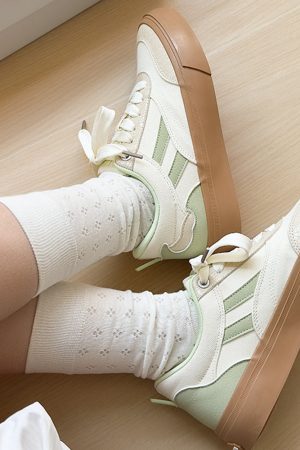 Cute Everyday Outfits, Outfit Inspo Casual Green Apple Sneakers