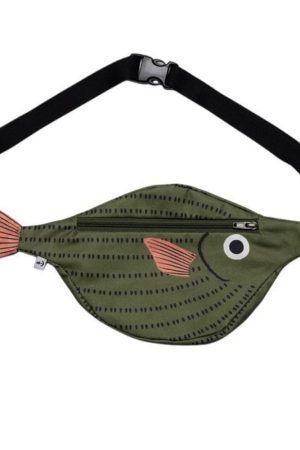 Cute Everyday Outfits, Outfit Inspo Casual Green Fish Waist Bag