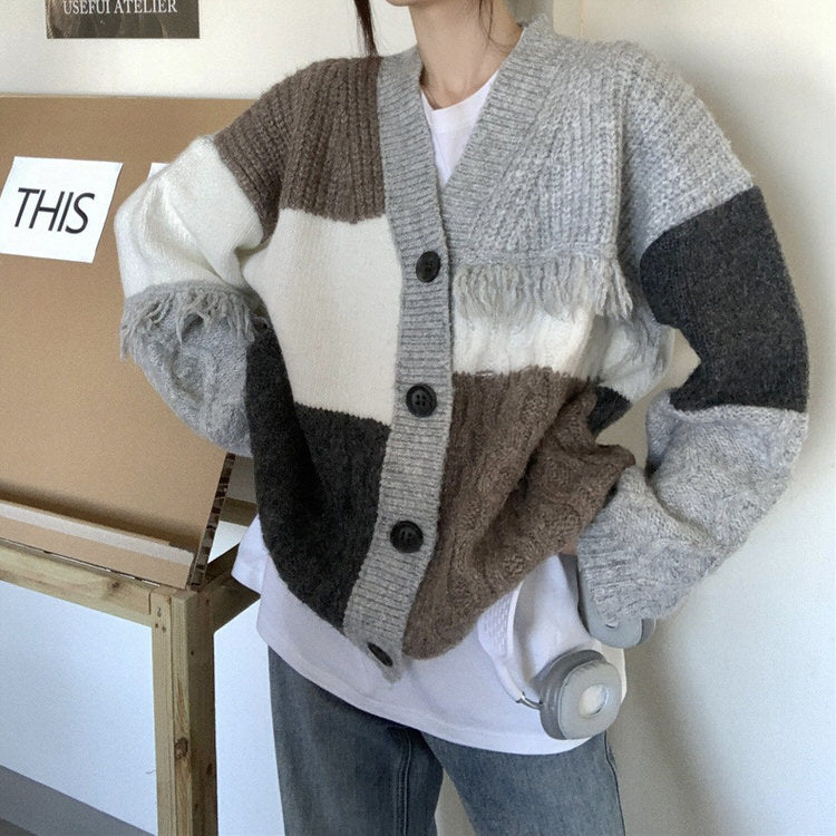 Cute Everyday Outfits, Outfit Inspo Casual Grey Fringe Grandma Cardigan Cute Everyday Outfits, Outfit Inspo Casual Grey Fringe Grandma Cardigan