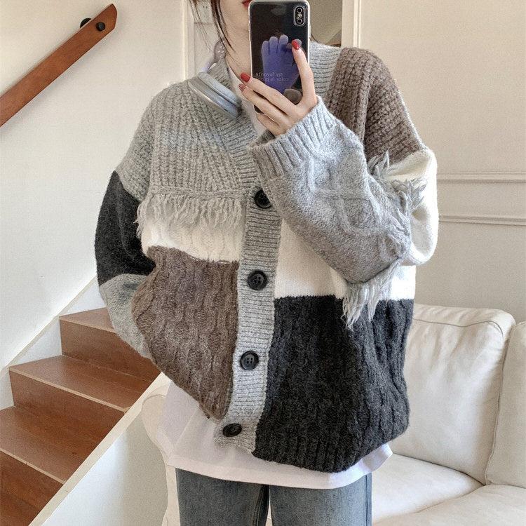 Cute Everyday Outfits, Outfit Inspo Casual Grey Fringe Grandma Cardigan Cute Everyday Outfits, Outfit Inspo Casual Grey Fringe Grandma Cardigan