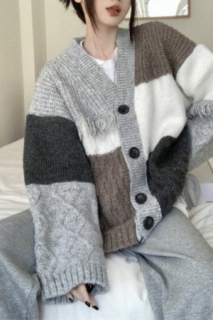 Cute Everyday Outfits, Outfit Inspo Casual Grey Fringe Grandma Cardigan