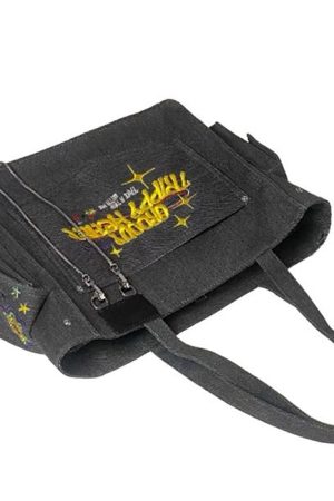 Cute Everyday Outfits, Outfit Inspo Casual Groovy Trippy Heart Tote Bag