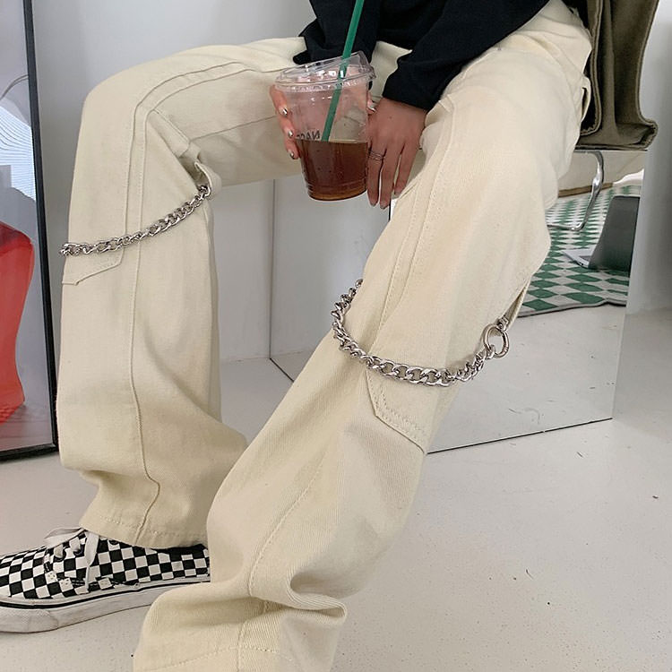 Cute Everyday Outfits, Outfit Inspo Casual Grunge Aesthetic Chain Jeans Cute Everyday Outfits, Outfit Inspo Casual Grunge Aesthetic Chain Jeans