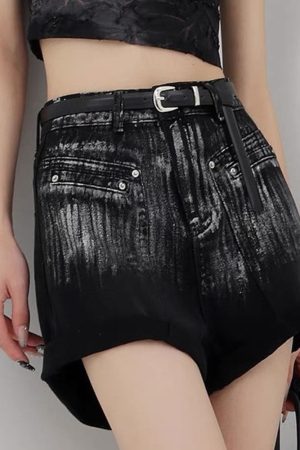 Cute Everyday Outfits, Outfit Inspo Casual Grunge Aesthetic Denim Shorts