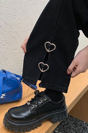 Cute Everyday Outfits, Outfit Inspo Casual Grunge Aesthetic Flare Slit Jeans