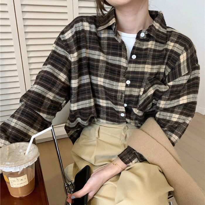 Cute Everyday Outfits, Outfit Inspo Casual Grunge Aesthetic Plaid Shirt