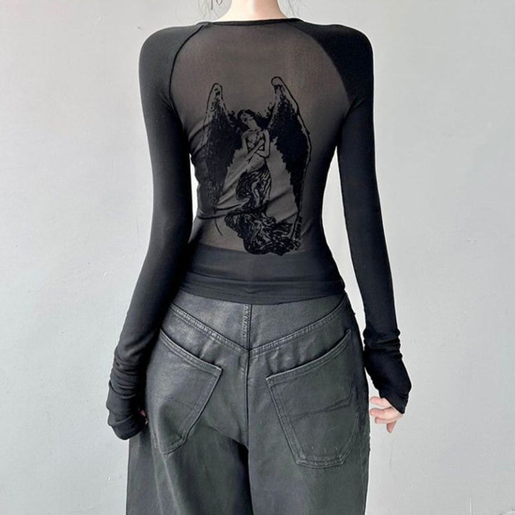 Cute Everyday Outfits, Outfit Inspo Casual Grunge Angel Back Top Cute Everyday Outfits, Outfit Inspo Casual Grunge Angel Back Top