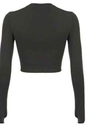 Cute Everyday Outfits, Outfit Inspo Casual Grunge Eyes Long Sleeve Tee