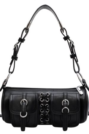 Cute Everyday Outfits, Outfit Inspo Casual Grunge Lace Up Underarm Bag