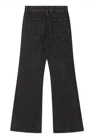 Cute Everyday Outfits, Outfit Inspo Casual Grunge Ripped Jeans in Black