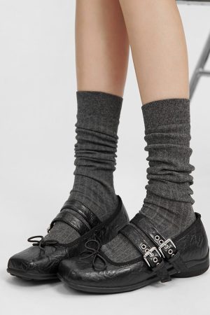 Cute Everyday Outfits, Outfit Inspo Casual Grunge Sleaze Ballet Flats