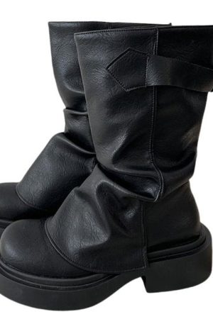 Cute Everyday Outfits, Outfit Inspo Casual Grunge Style Slouch Boots