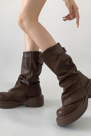 Cute Everyday Outfits, Outfit Inspo Casual Grunge Style Slouch Boots