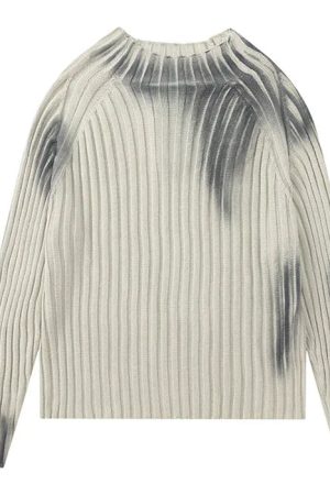 Cute Everyday Outfits, Outfit Inspo Casual Grunge Washed Knit Sweater