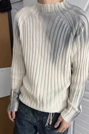 Cute Everyday Outfits, Outfit Inspo Casual Grunge Washed Knit Sweater