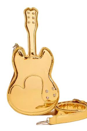 Cute Everyday Outfits, Outfit Inspo Casual Guitar Shaped Crossbody Bag