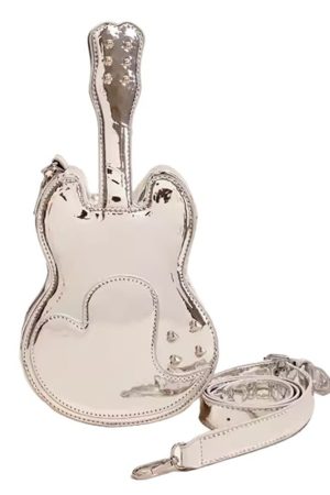 Cute Everyday Outfits, Outfit Inspo Casual Guitar Shaped Crossbody Bag
