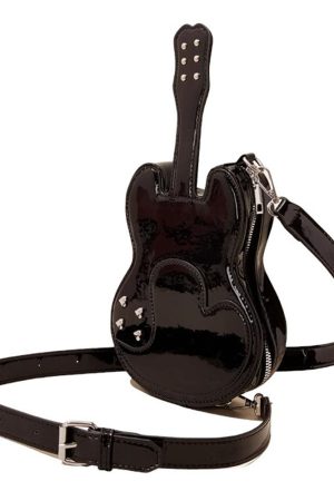 Cute Everyday Outfits, Outfit Inspo Casual Guitar Shaped Crossbody Bag