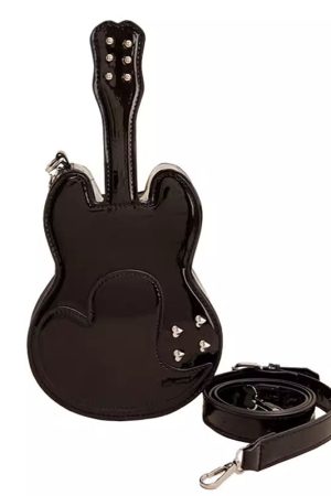 Cute Everyday Outfits, Outfit Inspo Casual Guitar Shaped Crossbody Bag