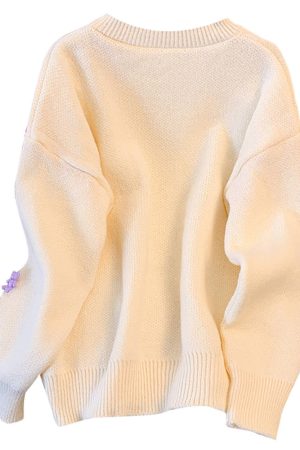 Cute Everyday Outfits, Outfit Inspo Casual Gummy Bear Knit Sweater