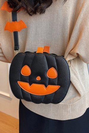 Cute Everyday Outfits, Outfit Inspo Casual Halloween Pumpkin Bag