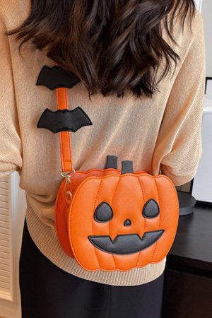 Cute Everyday Outfits, Outfit Inspo Casual Halloween Pumpkin Bag