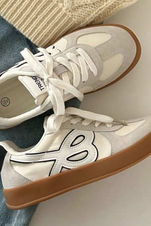 Cute Everyday Outfits, Outfit Inspo Casual HBD Retro Court Sneakers