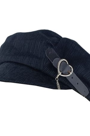 Cute Everyday Outfits, Outfit Inspo Casual Heart Buckle Baker Boy Cap