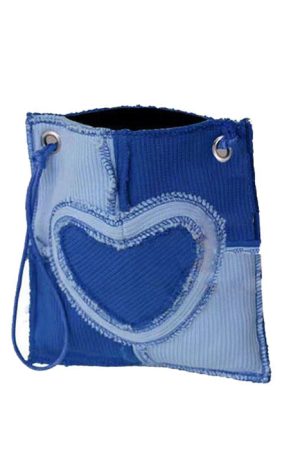 Cute Everyday Outfits, Outfit Inspo Casual Heart Patchwork Purse