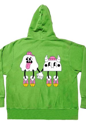 Cute Everyday Outfits, Outfit Inspo Casual Heart Print Hoodie