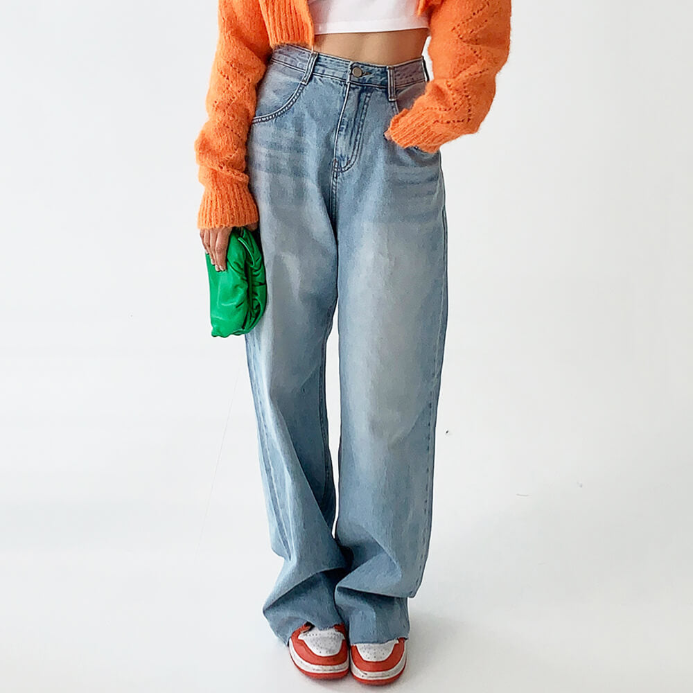 Cute Everyday Outfits, Outfit Inspo Casual Heart Print Pocket Wide Leg Jeans Cute Everyday Outfits, Outfit Inspo Casual Heart Print Pocket Wide Leg Jeans