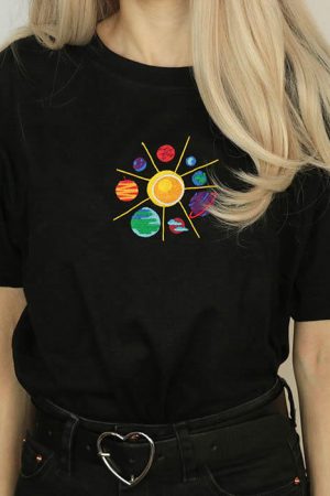 Cute Everyday Outfits, Outfit Inspo Casual Heliocentrism T-Shirt