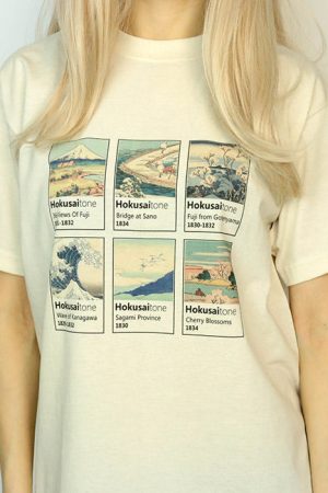 Cute Everyday Outfits, Outfit Inspo Casual HokusaiTone T-Shirt
