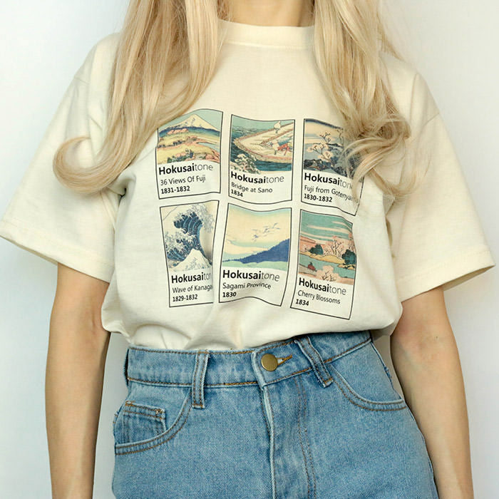 Cute Everyday Outfits, Outfit Inspo Casual HokusaiTone T-Shirt