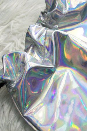 Cute Everyday Outfits, Outfit Inspo Casual Holo Drawstring Bag