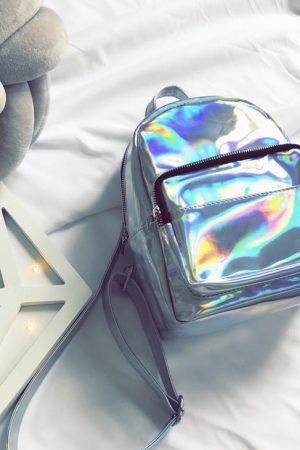 Cute Everyday Outfits, Outfit Inspo Casual Holo Mini Backpack
