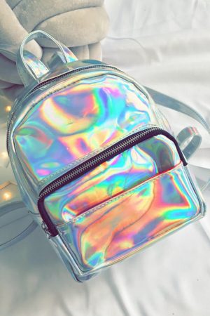 Cute Everyday Outfits, Outfit Inspo Casual Holo Mini Backpack