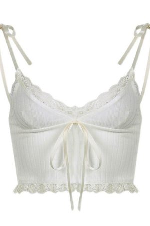 Cute Everyday Outfits, Outfit Inspo Casual Hopeless Romantic Lace Tie Top