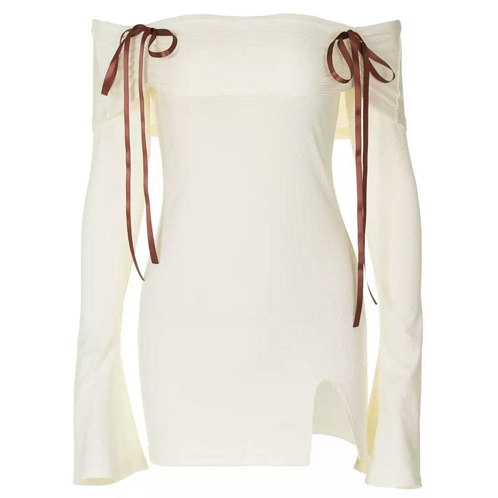 Cute Everyday Outfits, Outfit Inspo Casual Hopeless Romantic Off Shoulder Mini Dress