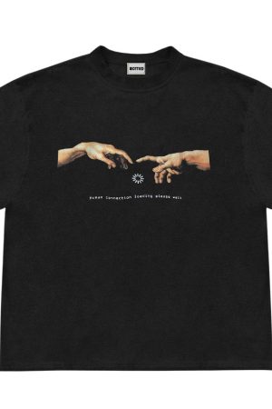 Cute Everyday Outfits, Outfit Inspo Casual Human Connection Loading Graphic Tee